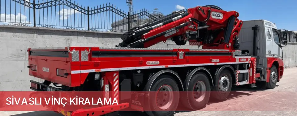 Sivaslı İlçemi Vinç Kiralama